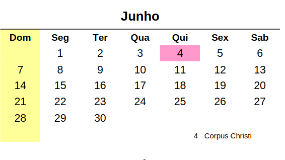 calend&aacute;rio 2026 maio feriados imprimir a4